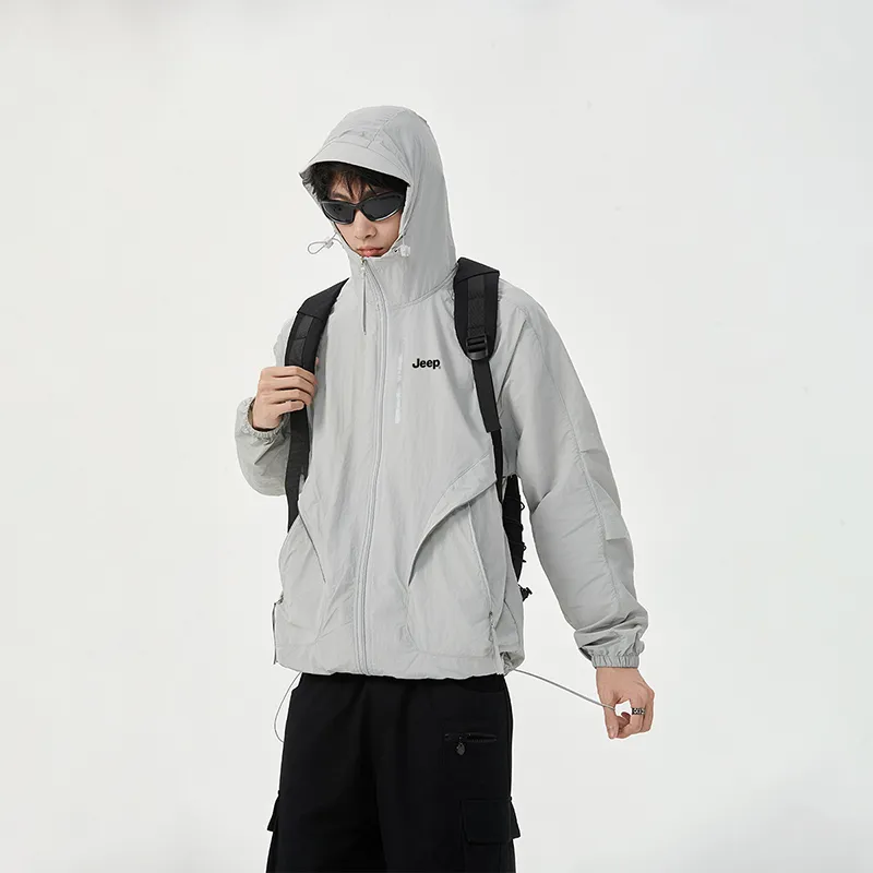 Jeep Ice Edge Sun Protection Collection Super Light Breathable Quick Dry UV Protection Sun Protection Clothing Unisex-9