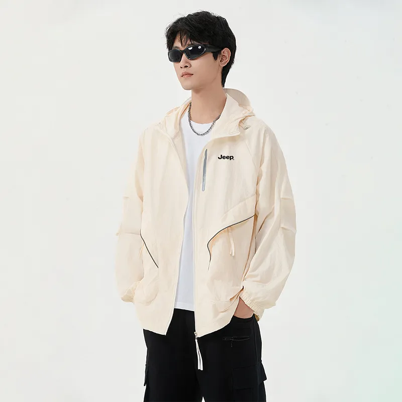 Jeep Ice Edge Sun Protection Collection Super Light Breathable Quick Dry UV Protection Sun Protection Clothing Unisex-5