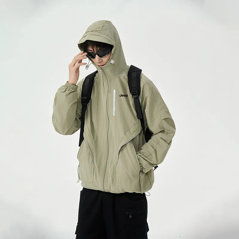 Jeep Ice Edge Sun Protection Collection Super Light Breathable Quick Dry UV Protection Sun Protection Clothing Unisex-18