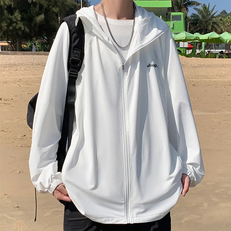 Jeep Super Light Breathable UV Protection Sun Protection Clothing Unisex-3