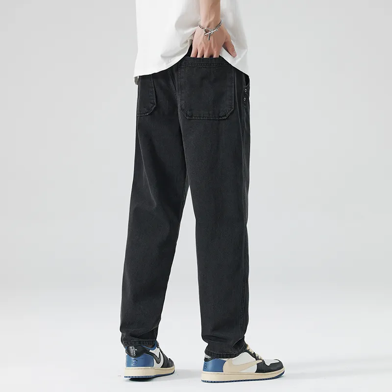 Jeep Jeans Men Pure Black-8