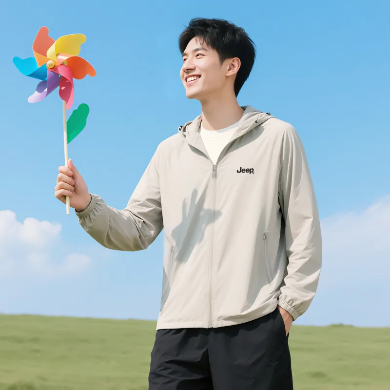 Jeep Outdoor Sports Sun Protection Clothing Unisex-2
