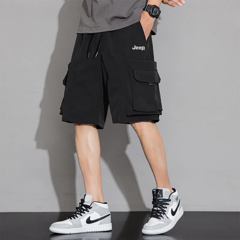 Jeep Fashion Sports Collection Cargo Shorts Men's-4