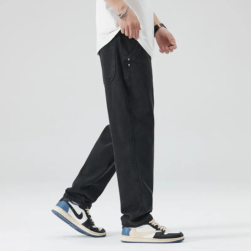 Jeep Jeans Men Pure Black-7