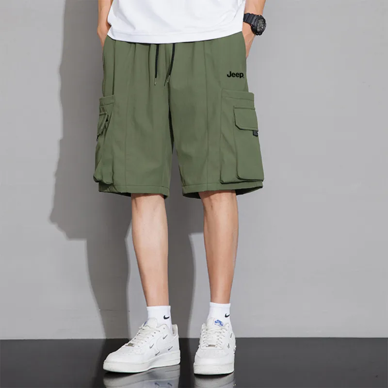 Jeep Fashion Sports Collection Cargo Shorts Men's-13