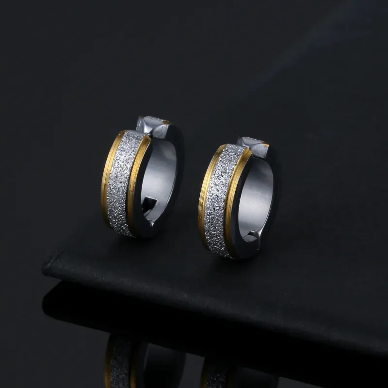 Endorphin Titanium Steel Clip On Earrings Unisex-6