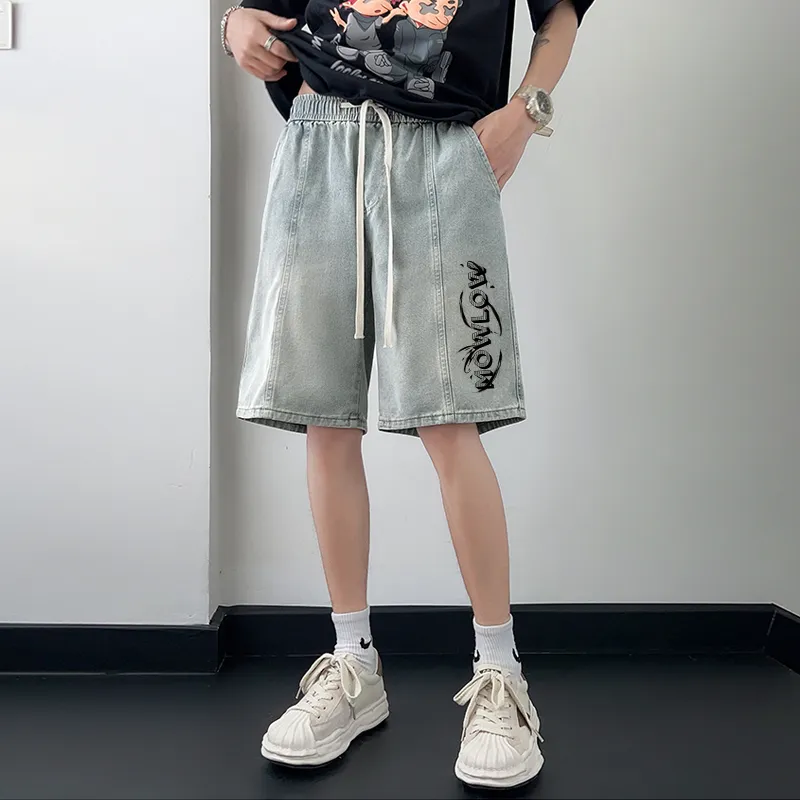 Mowlow Denim Shorts Unisex-8