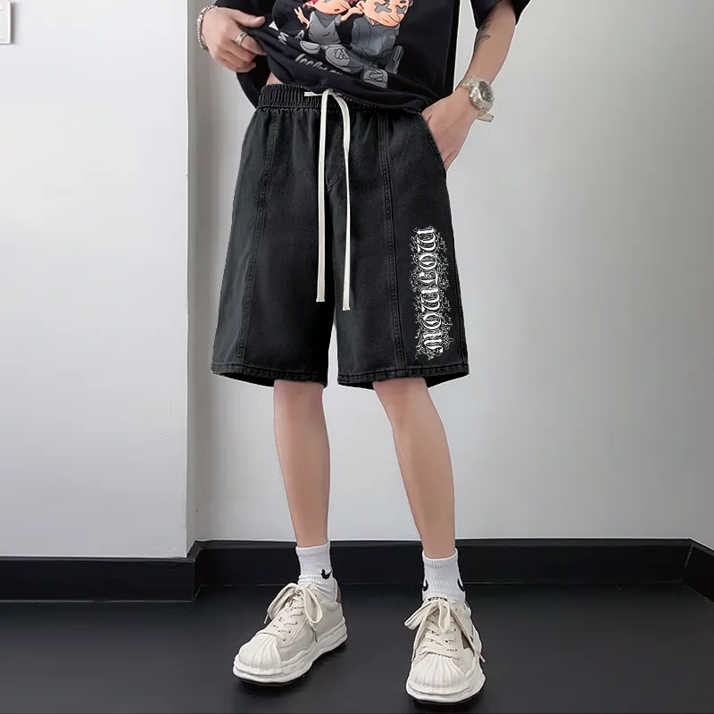 Mowlow Denim Shorts Unisex-2