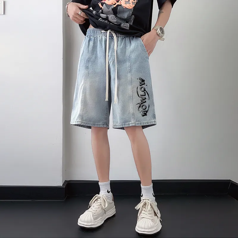Mowlow Denim Shorts Unisex-11