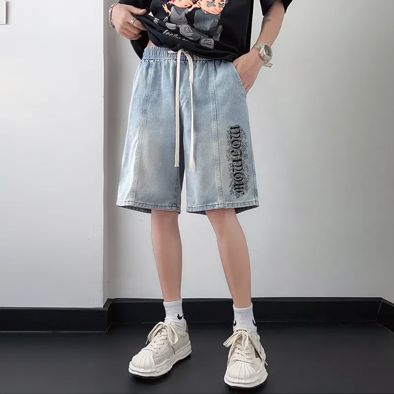 Mowlow Denim Shorts Unisex-11