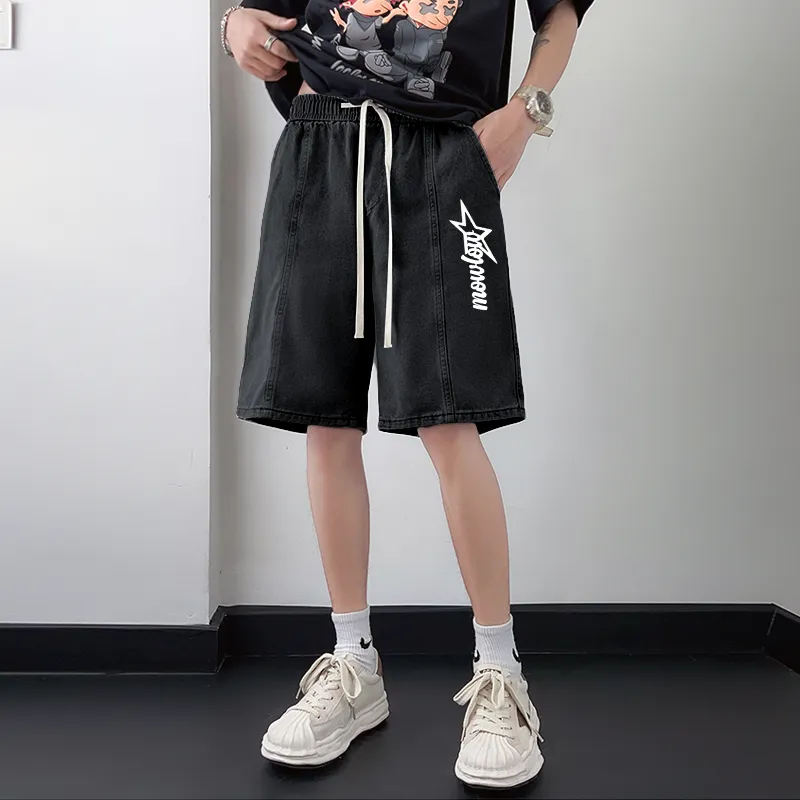 Mowlow Denim Shorts Unisex-2
