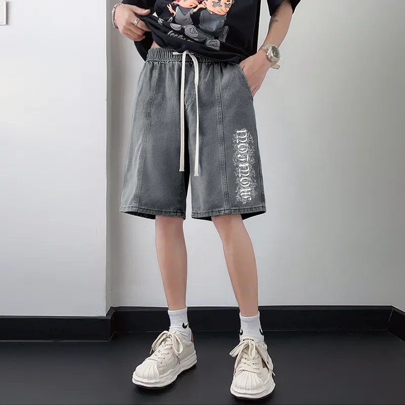 Mowlow Denim Shorts Unisex-5