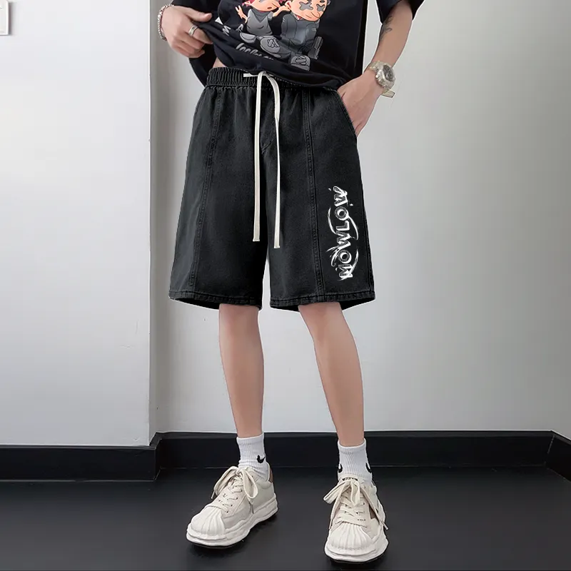 Mowlow Denim Shorts Unisex-2