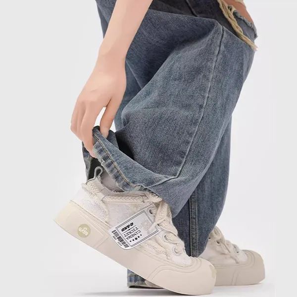 Q-AND Wrapping Anti-Slip Shock-Absorbing And Wear-Resistant Low-Top Skateboard Shoes Unisex-5