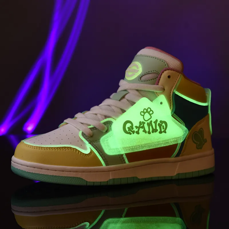 Q-AND High-Top Skateboard Shoes Unisex-17