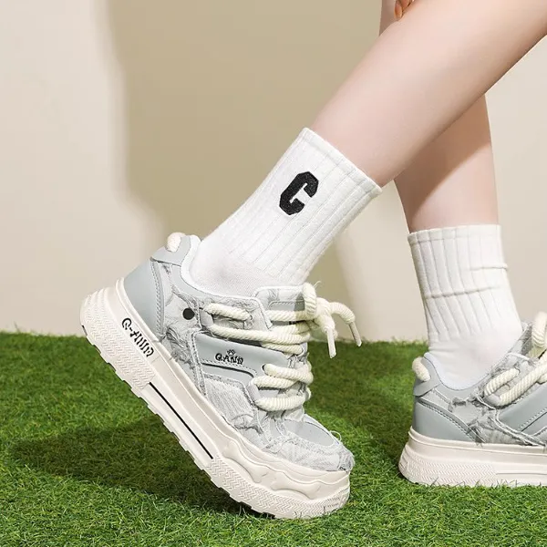 Q-AND Slip-Resistant Cushioning Wear-Resistant Low-Top Skateboard Shoes Unisex-28
