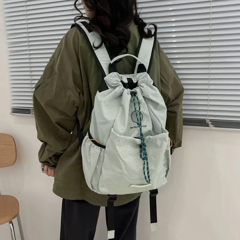 G FAVOR Nylon Backpack Unisex Multicolor-1
