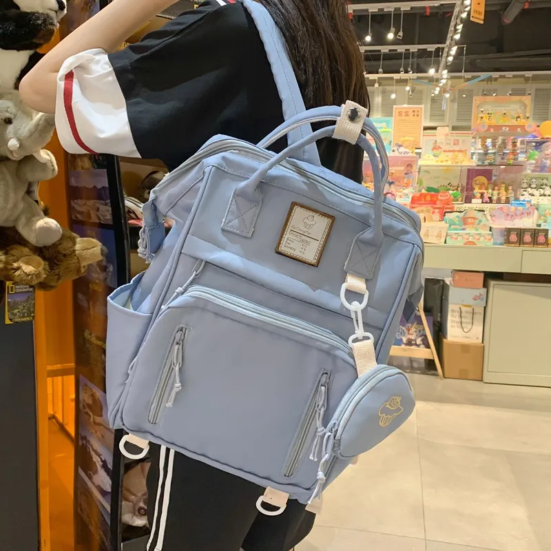 G FAVOR Nylon Backpack Large Size Unisex-4