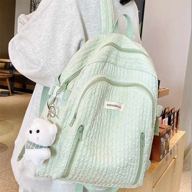 G FAVOR Nylon Backpack Travel Backpack Unisex Multicolor-4