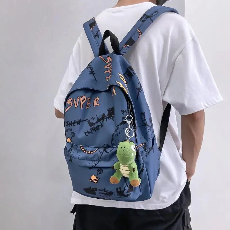 G FAVOR Nylon Fabric Backpack Unisex Multicolor-1