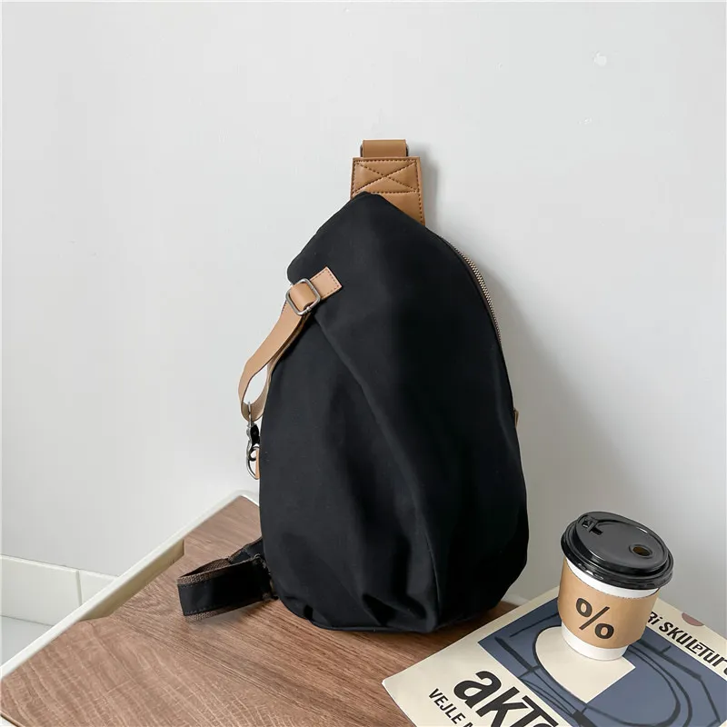 G FAVOR Canvas Sling Bag Unisex Multicolor-1
