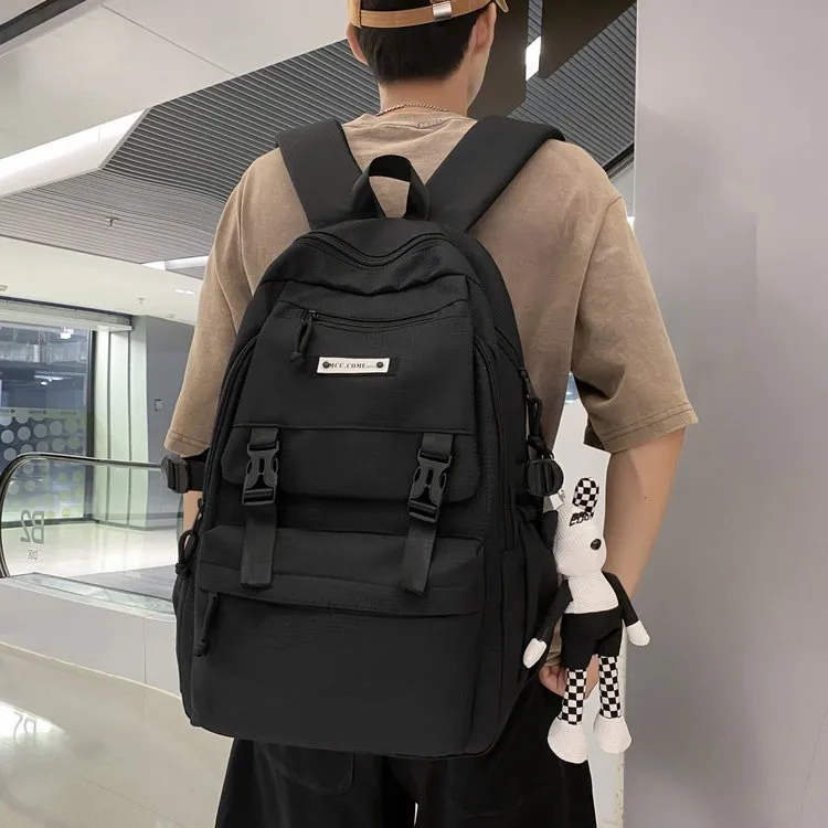 G FAVOR Nylon Backpack Regular Unisex Multicolor-1