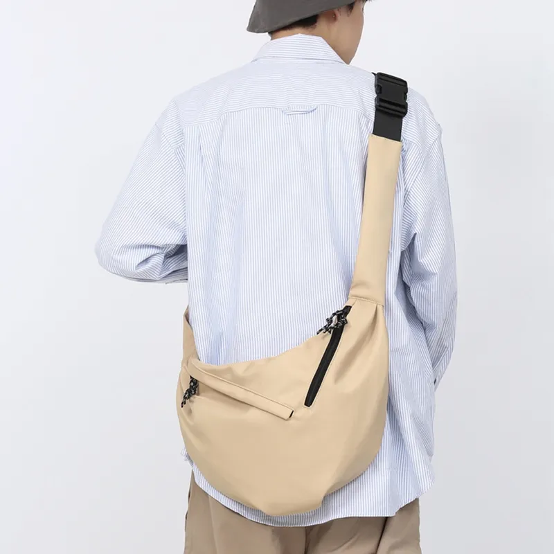 G FAVOR Nylon Shoulder Bag Unisex Multicolor-7