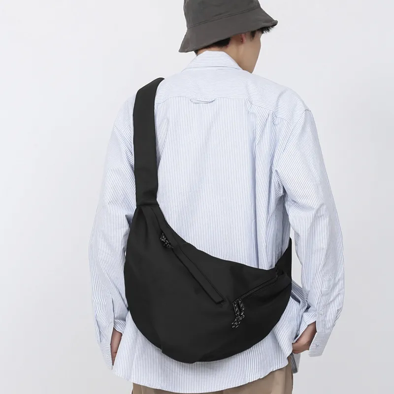 G FAVOR Nylon Shoulder Bag Unisex Multicolor-1