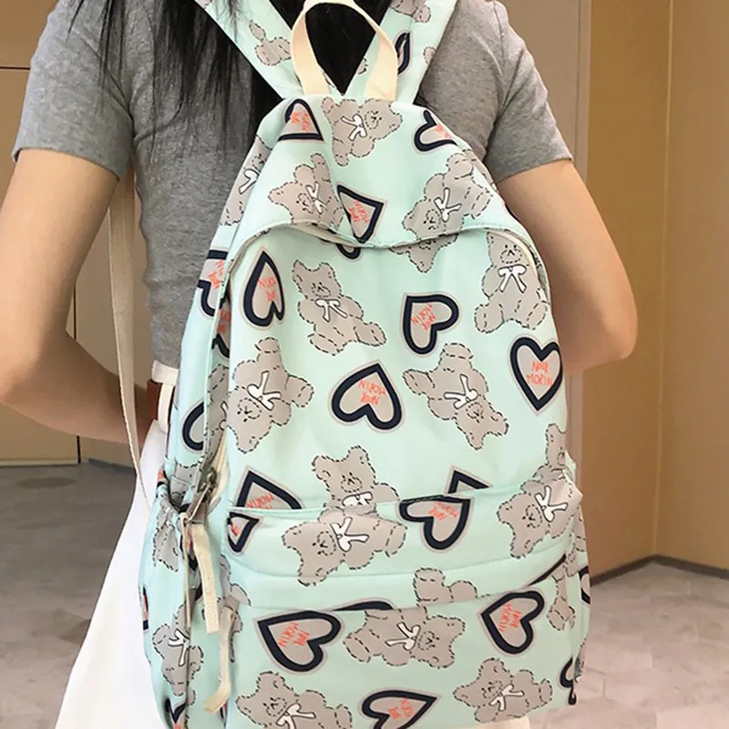 G FAVOR Nylon Backpack Unisex Multicolor-7