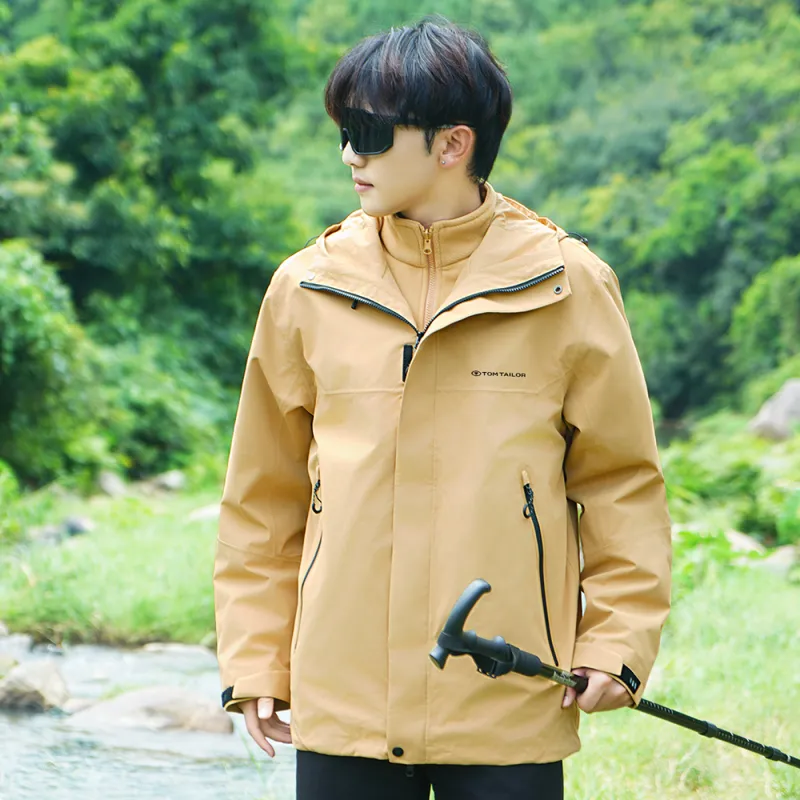 TOM TAILOR Mountain Versatile Water-Resistant Windproof And Water-Repellent Windbreaker Jacket Unisex-6