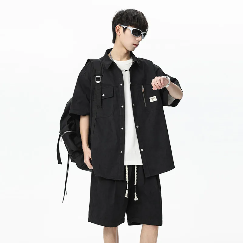 COMGM Shirt Matching Sets Men-4