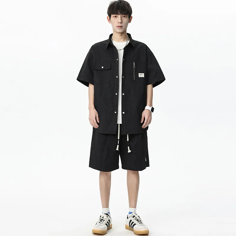 COMGM Shirt Matching Sets Men-2