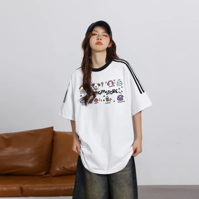 COMGM Raglan Sleeve T Shirt Women's-6