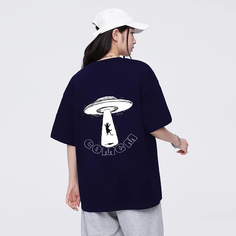 COMGM Drop Shoulder Sleeve T Shirt Women's-10