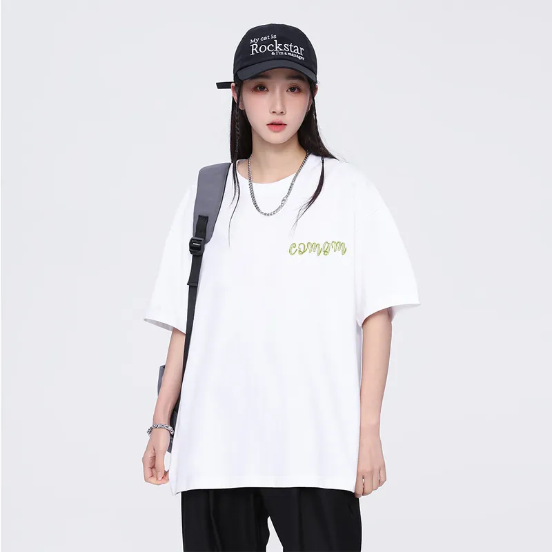 COMGM Drop Shoulder Sleeve T Shirt Women's-6