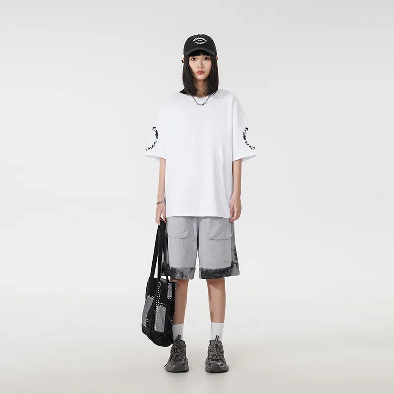COMGM Drop Shoulder Sleeve T Shirt Unisex-2