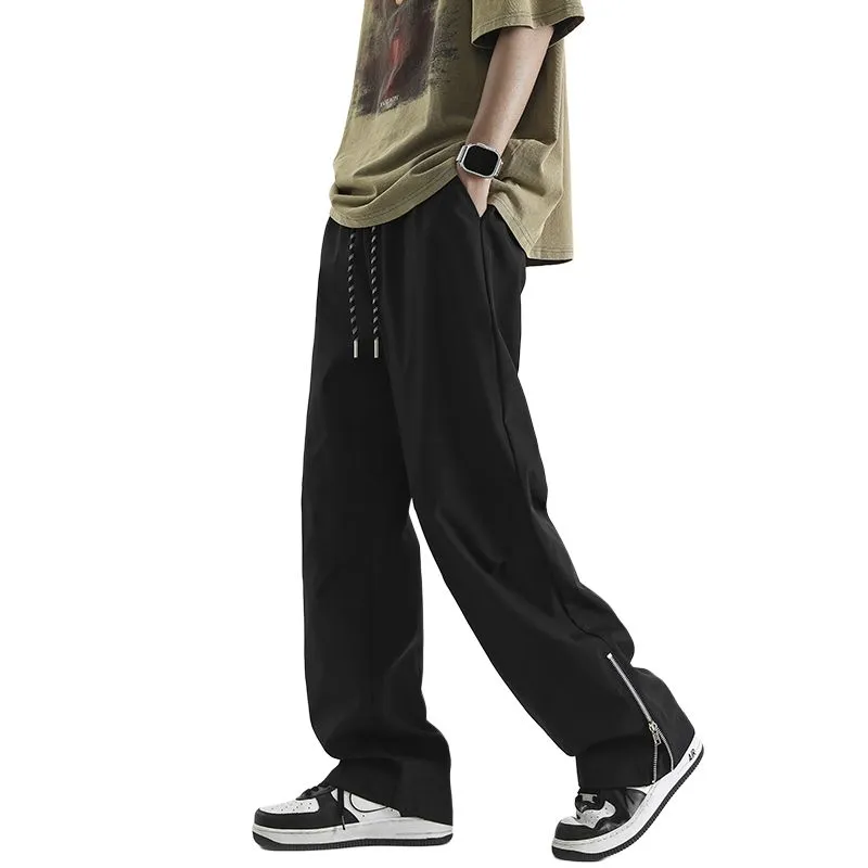 COMGM Casual Pants Unisex Black-3
