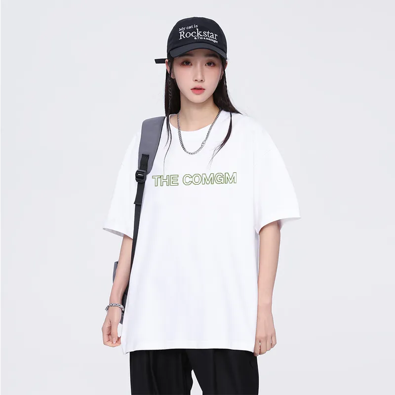 COMGM Drop Shoulder Sleeve T Shirt Women's-6