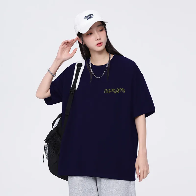 COMGM Drop Shoulder Sleeve T Shirt Women's-10