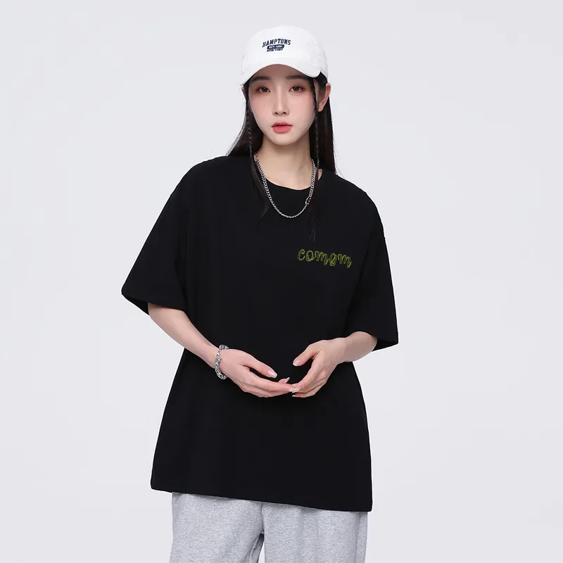 COMGM Drop Shoulder Sleeve T Shirt Women's-2