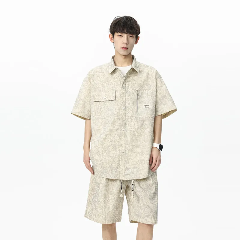 COMGM Shirt Matching Sets Men-14