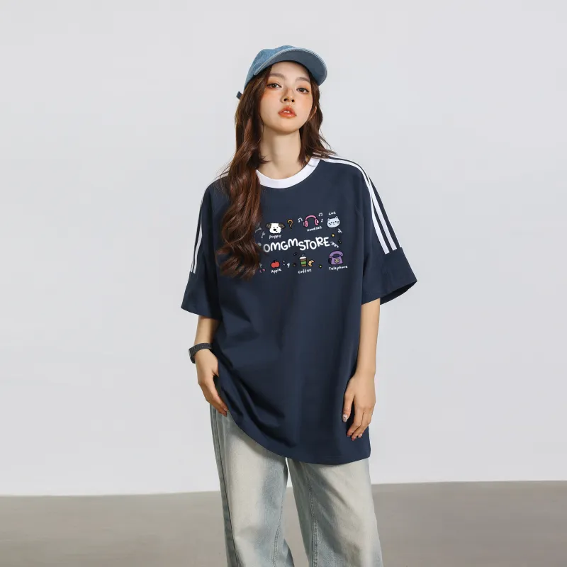 COMGM Raglan Sleeve T Shirt Women's-15