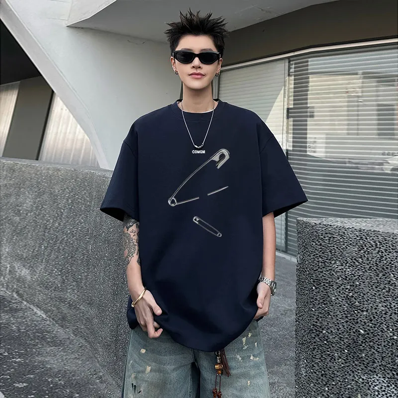 COMGM Drop Shoulder Sleeve T Shirt Unisex-25