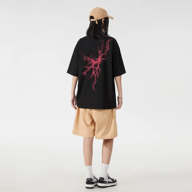 COMGM Regular Short Sleeved T Shirts Unisex-3