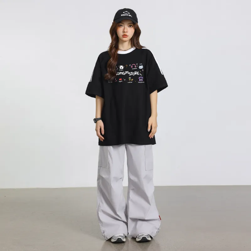 COMGM Raglan Sleeve T Shirt Women's-3