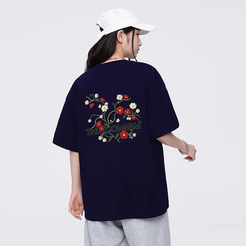 COMGM Drop Shoulder Sleeve T Shirt Women's-11