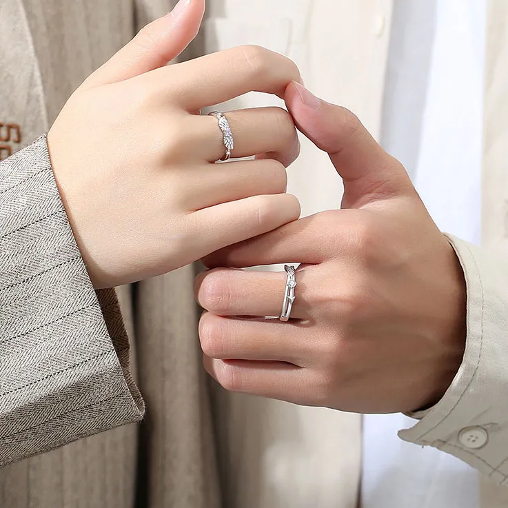 Happy tide Rings Unisex-2