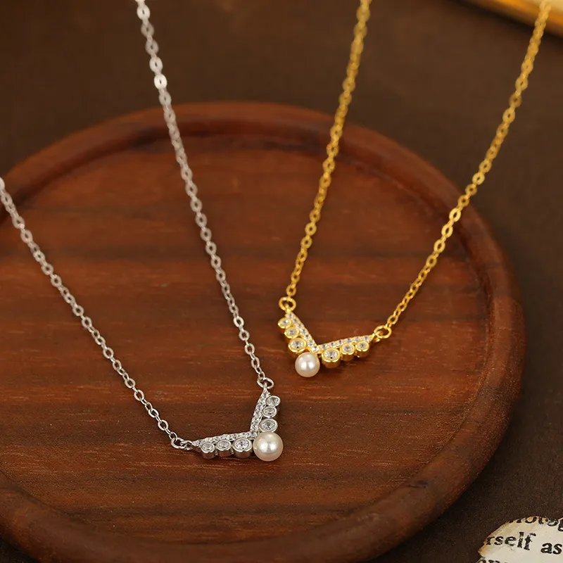 Happy Tide S925 Silver Necklaces Women's-1