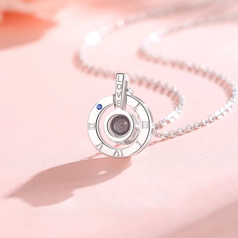 Happy Tide S925 Sterling Silver Necklaces Women's Rose Gold-1