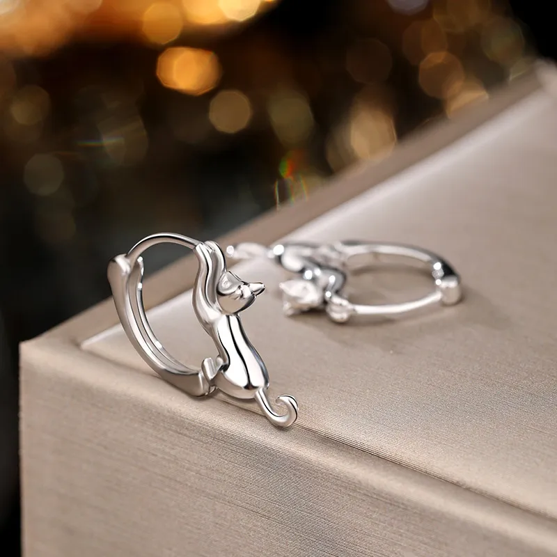 Happy Tide S925 Silver Earrings Women's-1